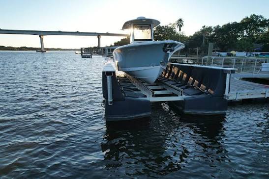 Wide Slip Boat Lifts At Lake Of The Ozarks